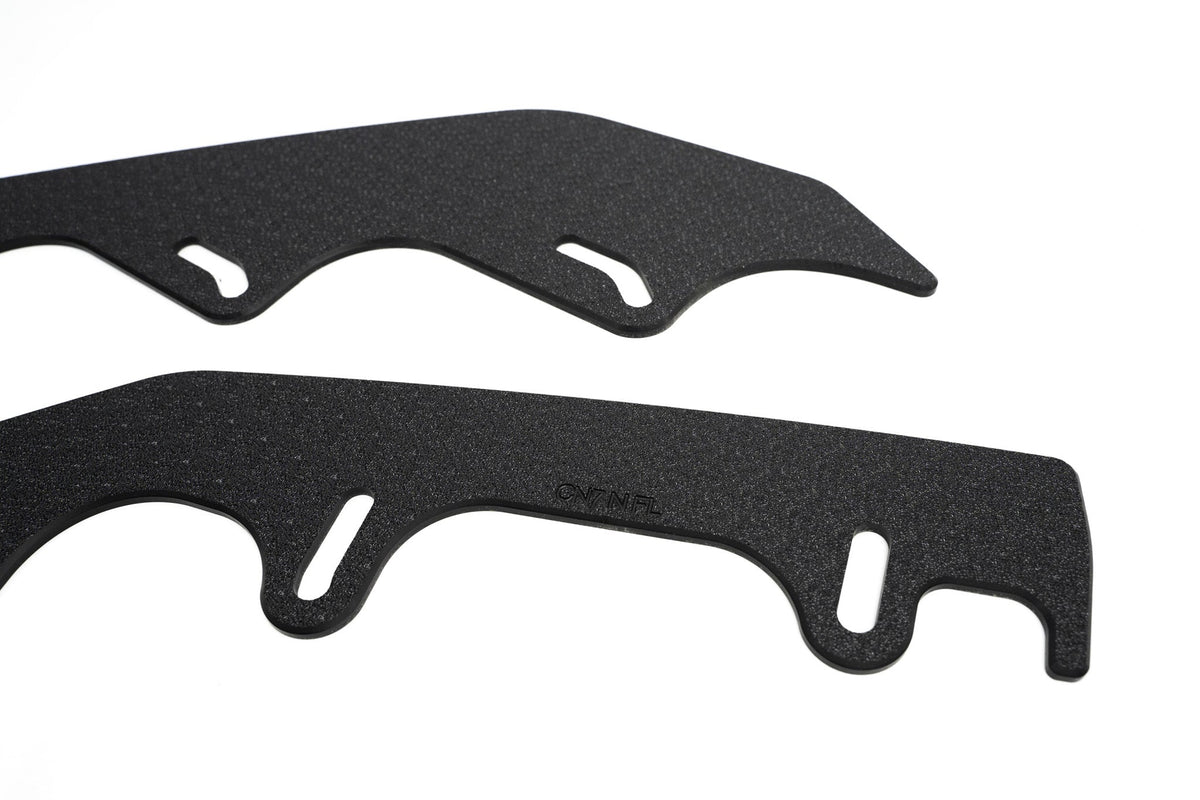 Flow Designs - CN7 V2 Elantra N Sedan Facelift V2 - 2024 Front Lip Splitter Extensions (Pair)