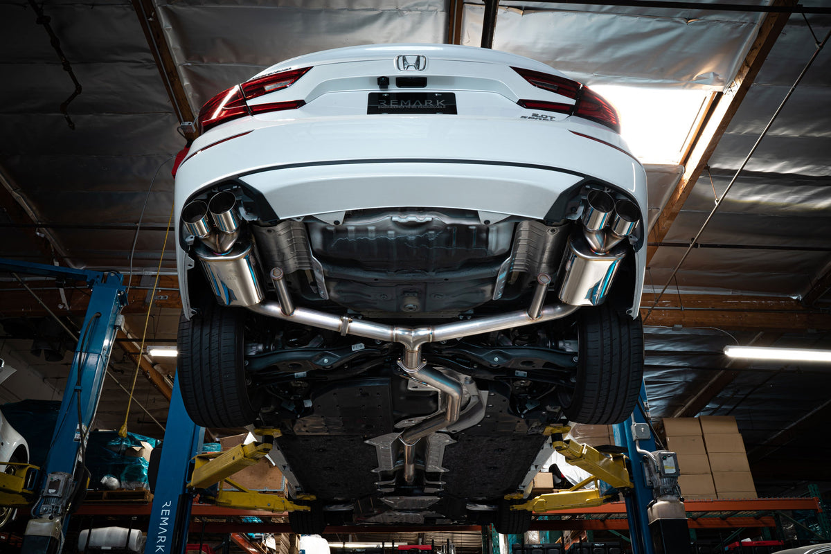 Remark 2018+ Honda Accord 1.5L Sport / 2.0L Turbo Sports Touring Catback Exhaust - RK-C4076H-06