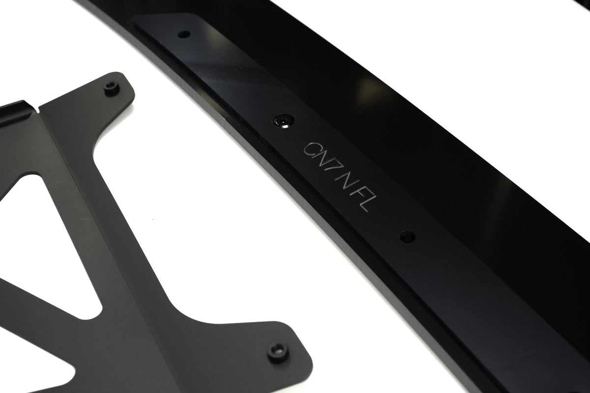 Flow Designs - CN7 V2 Elantra N Sedan Facelift V2 - 2024 Front Lip Splitter &amp; Mounting Brackets (Pair)