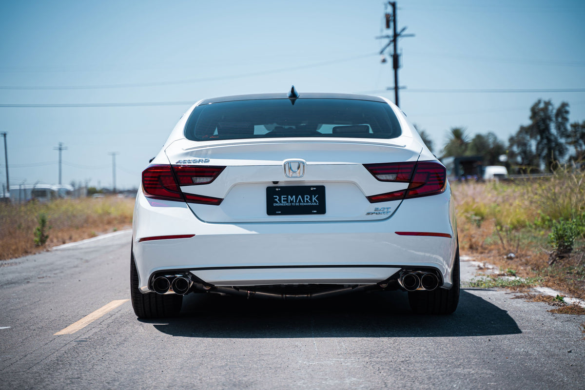 Remark 2018+ Honda Accord 1.5L Sport / 2.0L Turbo Sports Touring Catback Exhaust - RK-C4076H-06