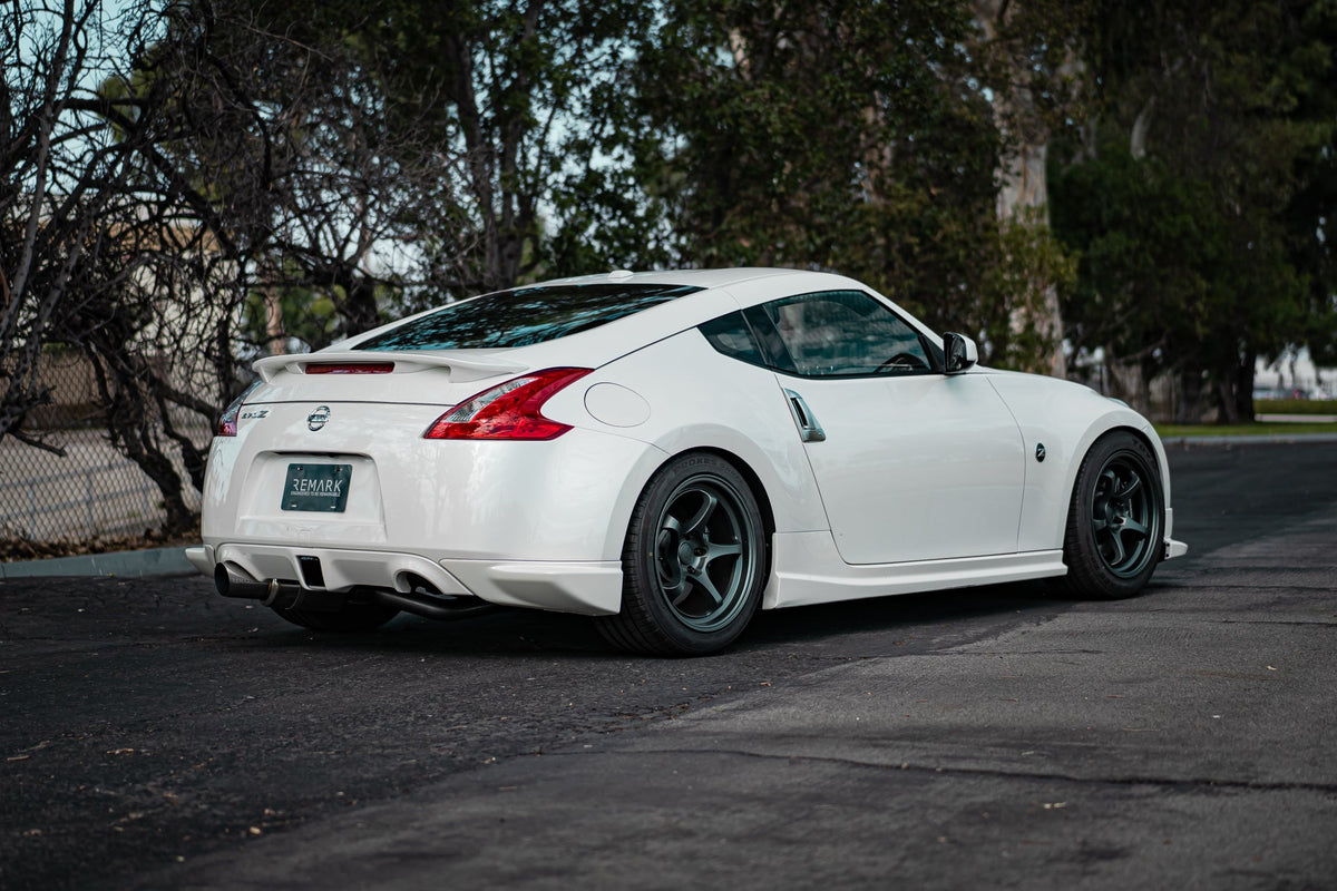 Remark 2009+ Nissan 370Z Cat-Back Exhaust R1-Spec w/Single Titanium Exit - RK-C1076N-01T