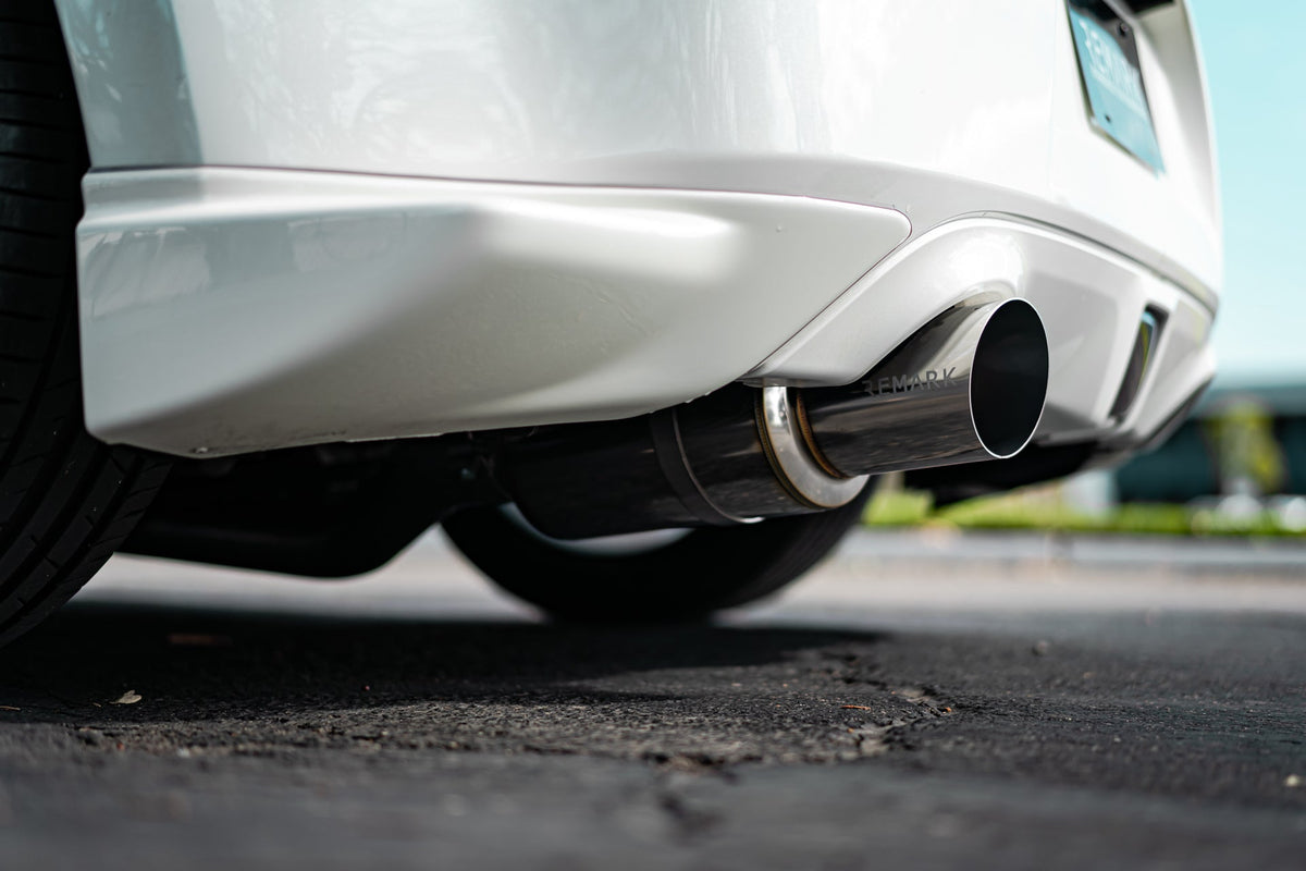 Remark 2009+ Nissan 370Z Cat-Back Exhaust R1-Spec w/Single Titanium Exit - RK-C1076N-01T