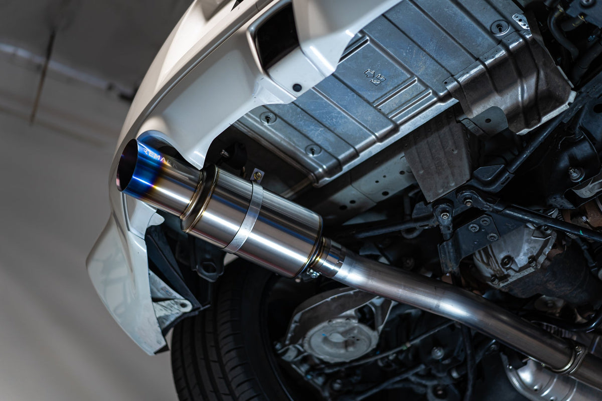 Remark 2009+ Nissan 370Z Cat-Back Exhaust R1-Spec w/Single Titanium Exit - RK-C1076N-01T