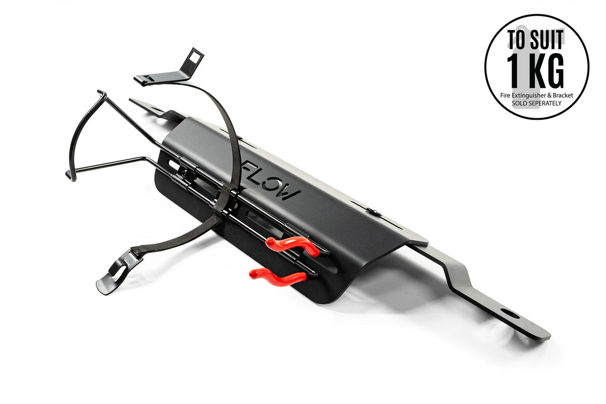Flow Designs - Corolla GR Adjustable Fire Extinguisher Bracket/Mount