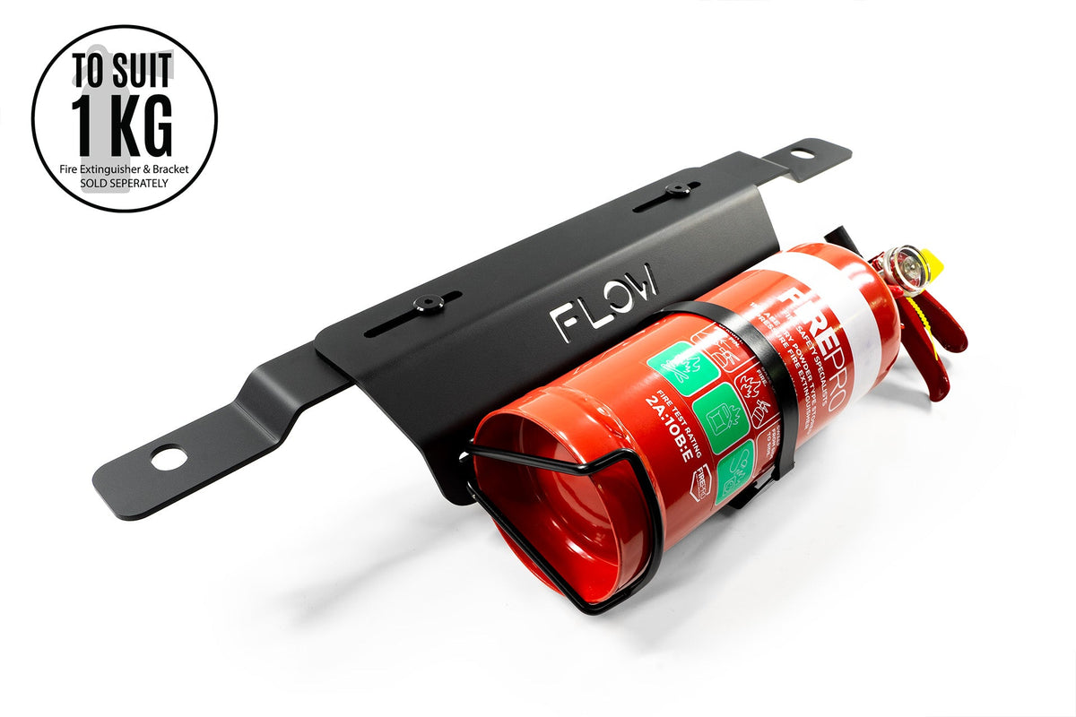 Flow Designs - Corolla GR Adjustable Fire Extinguisher Bracket/Mount