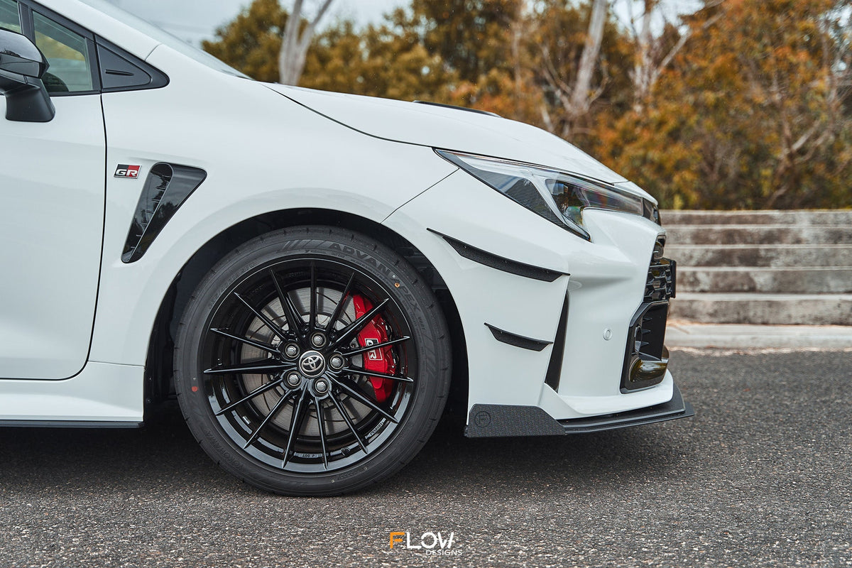 Flow Designs - Corolla GR Front Bumper Canards