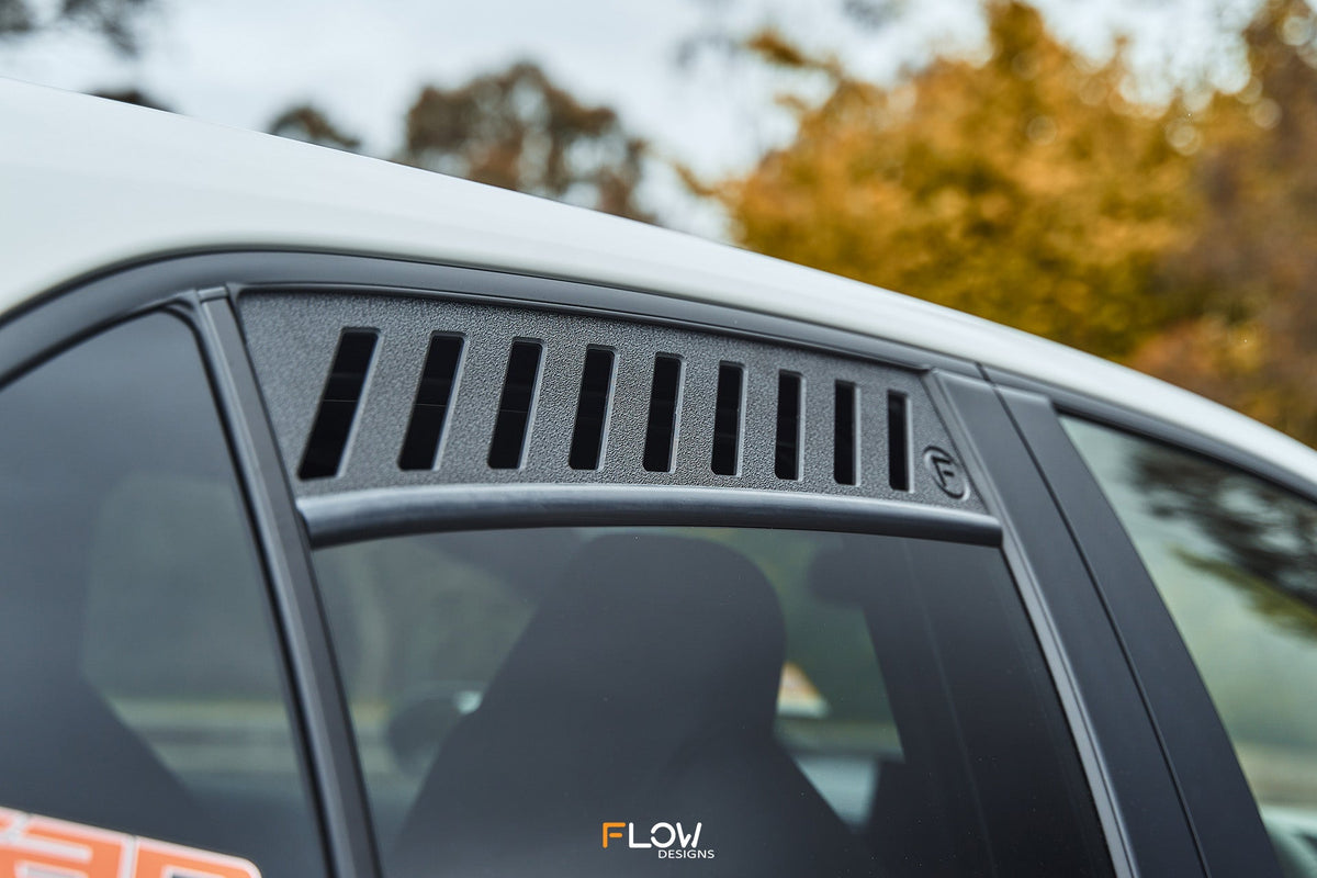 Flow Designs - Corolla GR Rear Window Vents (Pair)