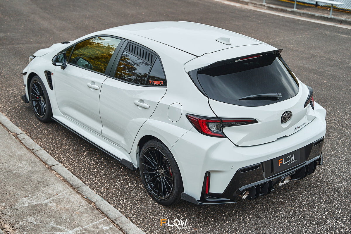 Flow Designs - Corolla GR Rear Spats (GLOSS; Pair)
