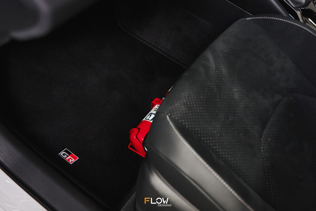Flow Designs - Corolla GR Adjustable Fire Extinguisher Bracket/Mount