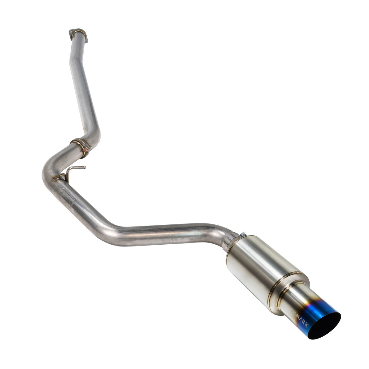 Remark 08-14 Subaru WRX / STI Hatch Cat-Back Exhaust R1 Spec Single Exit Stainless Steel - RK-C1076S-02