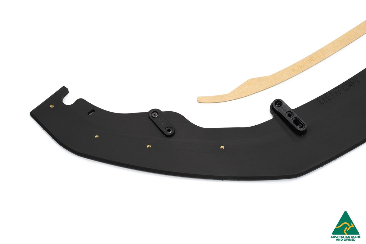 Flow Designs - MK7.5 Golf GTI Front Lip Splitter