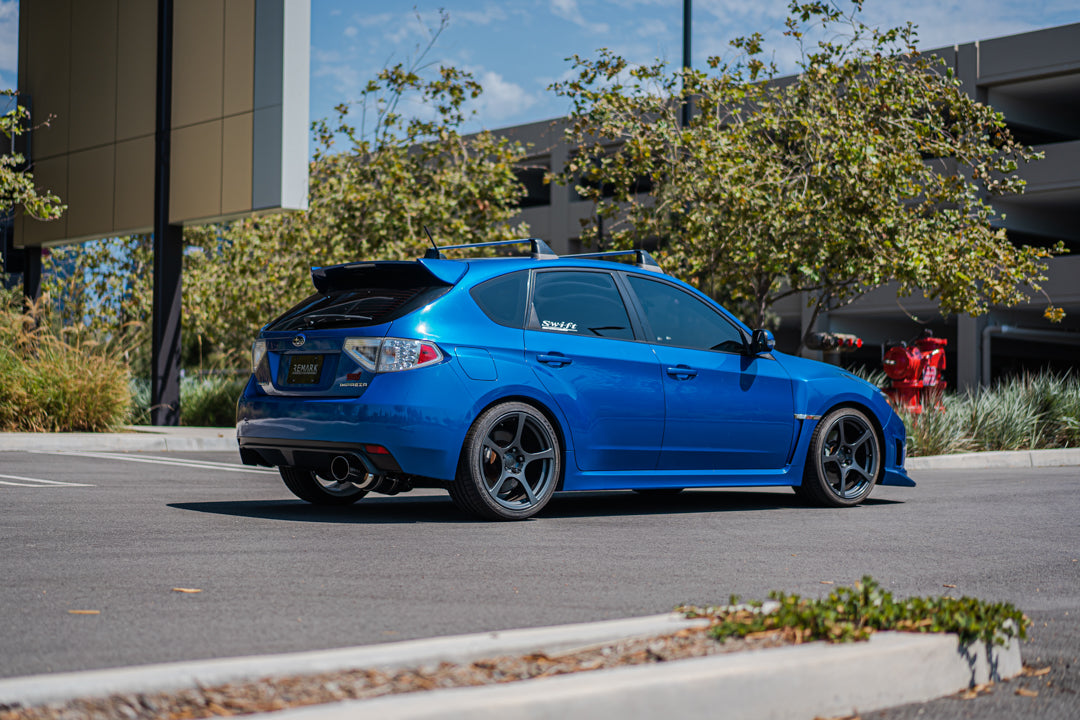 Remark 08-14 Subaru WRX / STI Hatch Cat-Back Exhaust R1 Spec Single Exit Stainless Steel - RK-C1076S-02