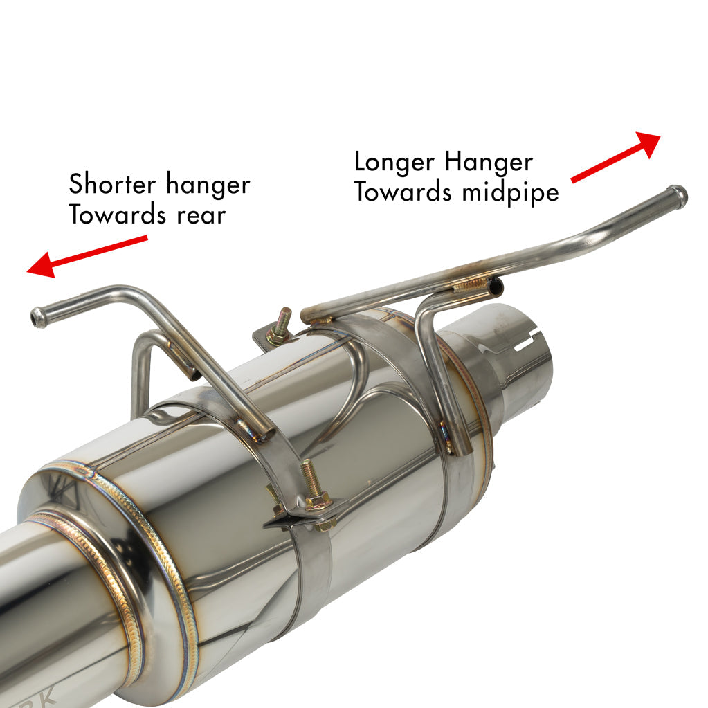 Remark 2015+ Subaru WRX/STI (VA) R1-Spec Single-Exit Cat-Back Exhaust w/ Stainless Steel Muffler - RK-C1076S-01