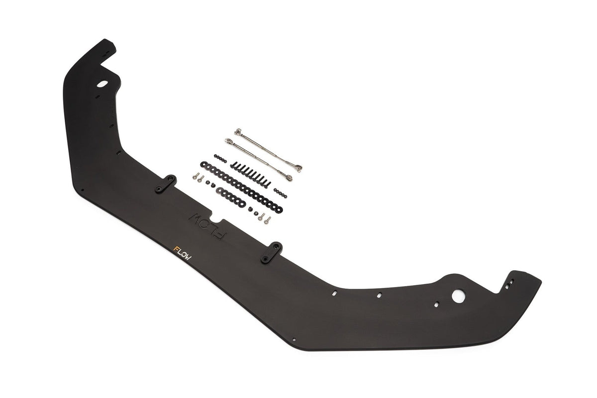 Flow Designs - Toyota 86 Front Lip Splitter V2 (With Support Rods)