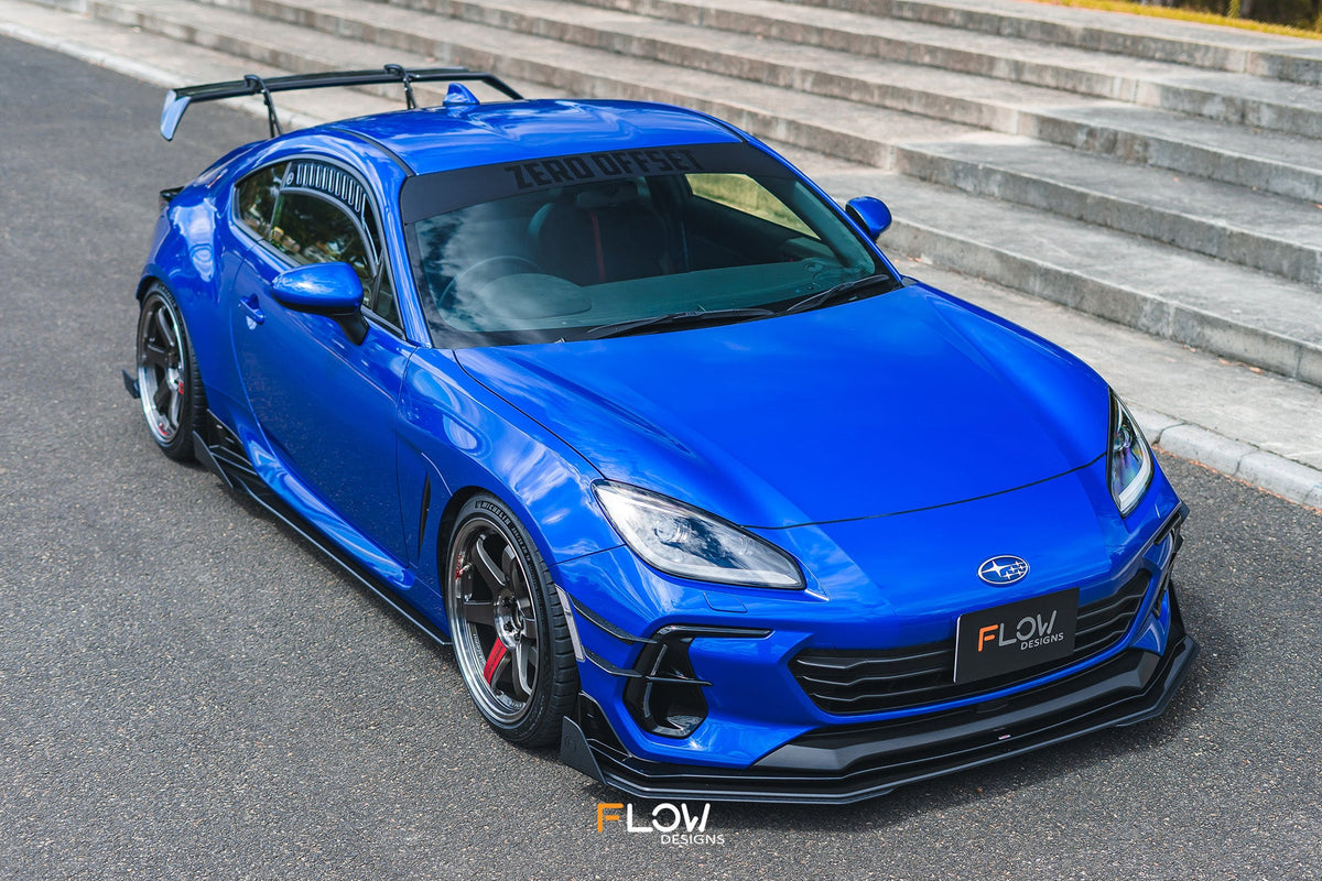 Flow Designs - ZD8 BRZ STI Window Vents (Pair)