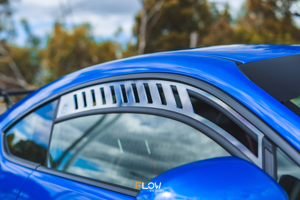 Flow Designs - ZD8 BRZ STI Window Vents (Pair)