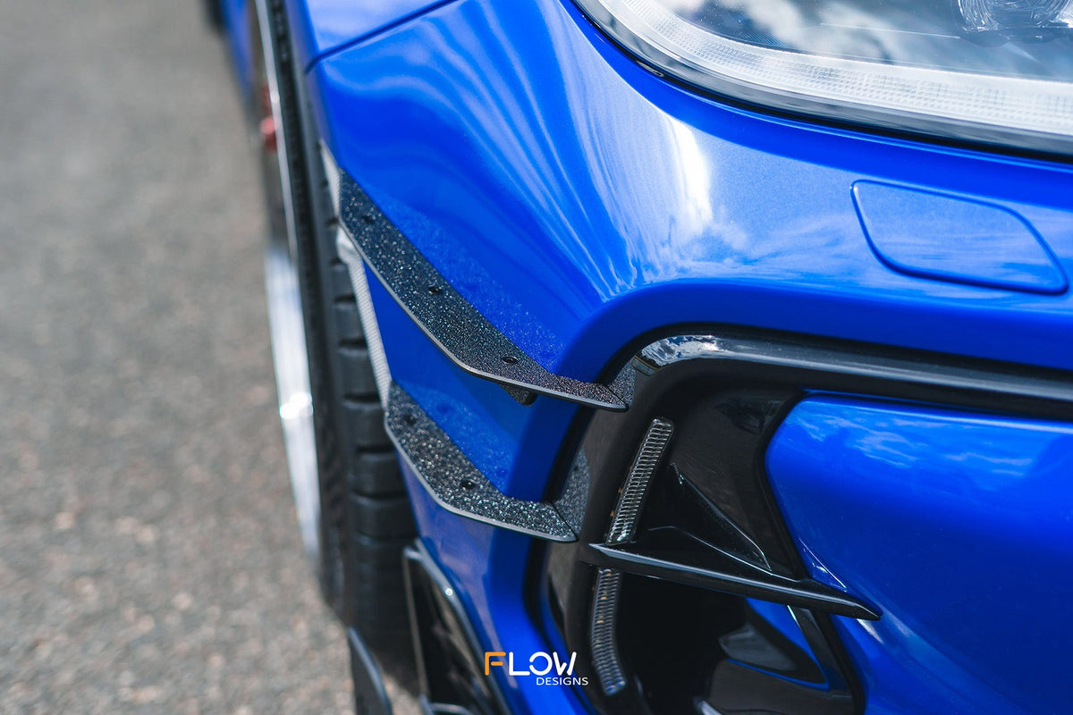 Flow Designs - ZD8 BRZ STI Front Bumper Canards