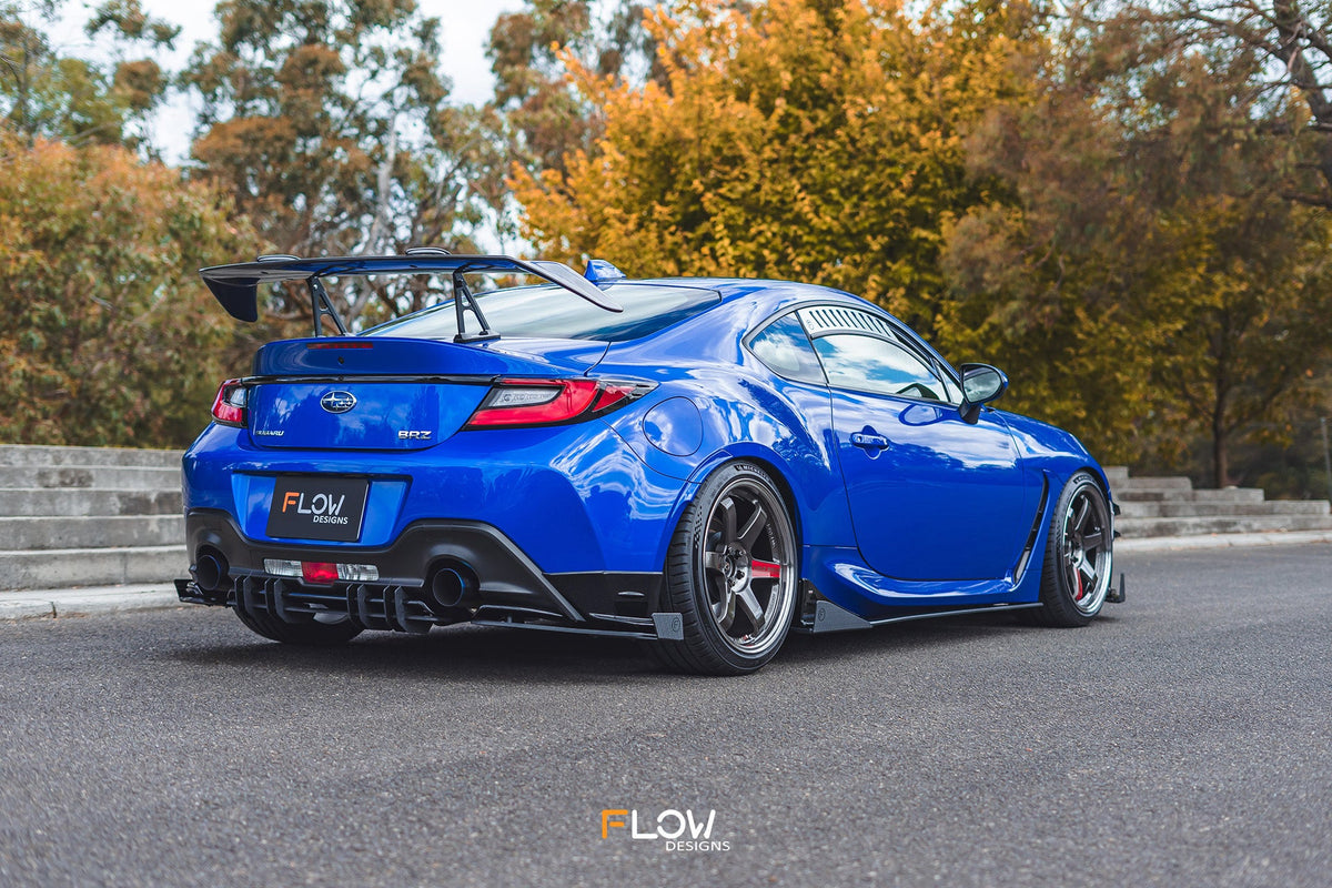Flow Designs - ZD8 BRZ STI Rear Spats (GLOSS; Pair)