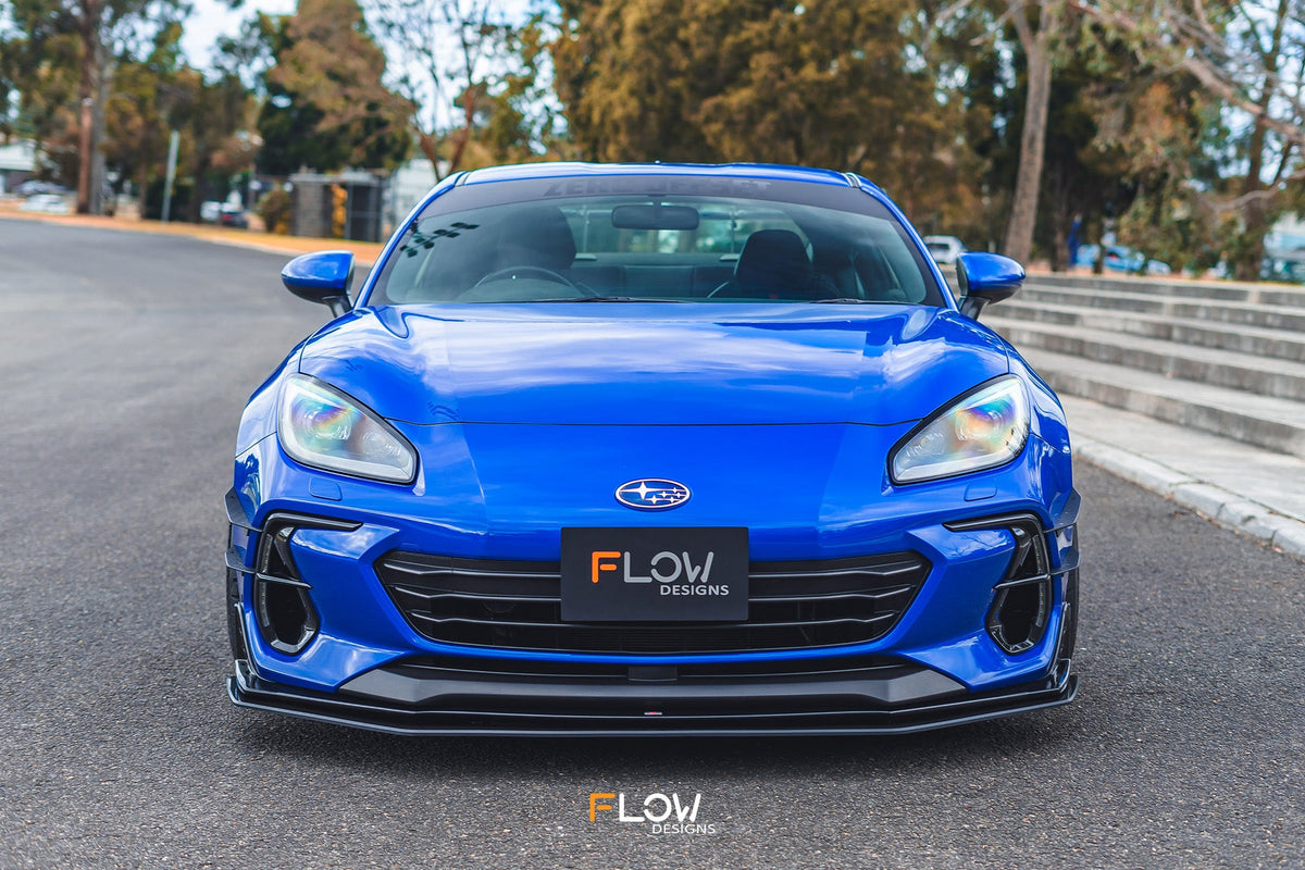 Flow Designs - ZD8 BRZ STI Front Bumper Canards
