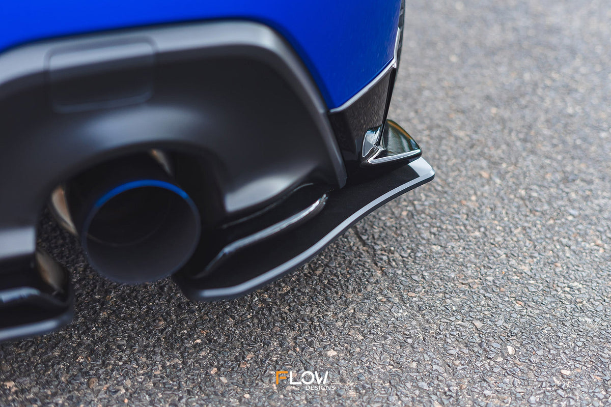 Flow Designs - ZD8 BRZ STI Rear Spats (GLOSS; Pair)