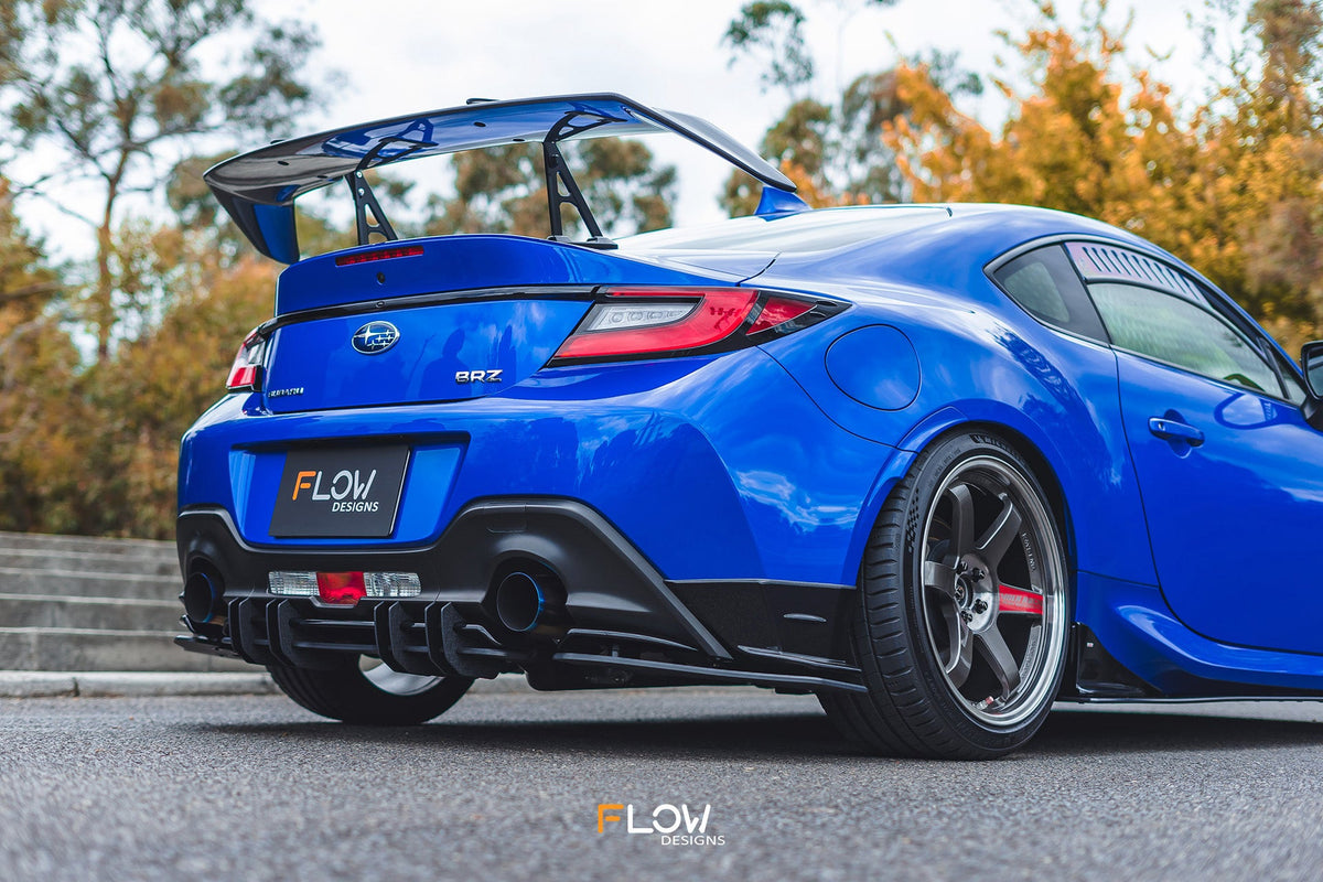 Flow Designs - ZD8 BRZ STI Flow-Lock Rear Diffuser (GLOSS)