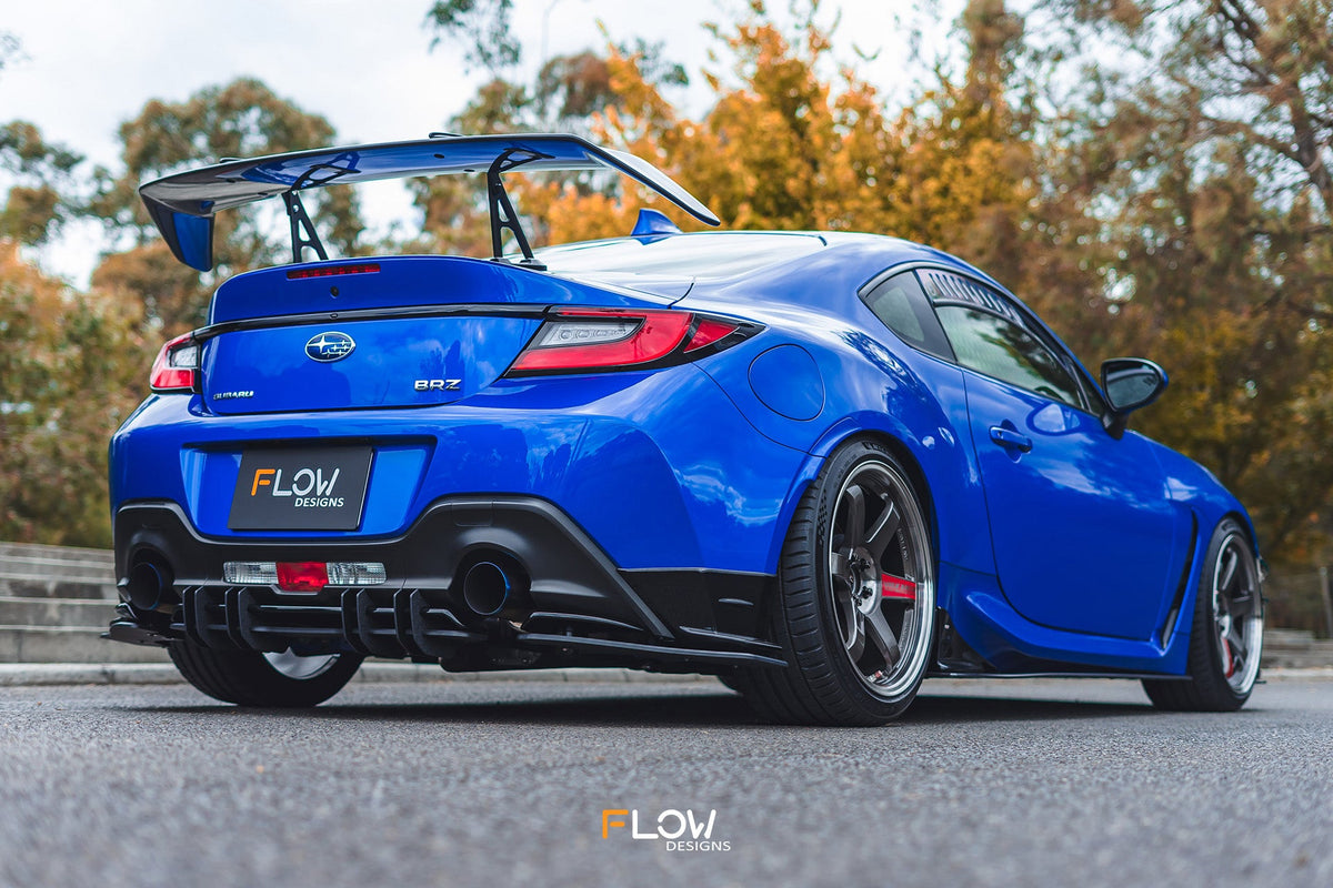 Flow Designs - ZD8 BRZ STI Rear Spats (GLOSS; Pair)