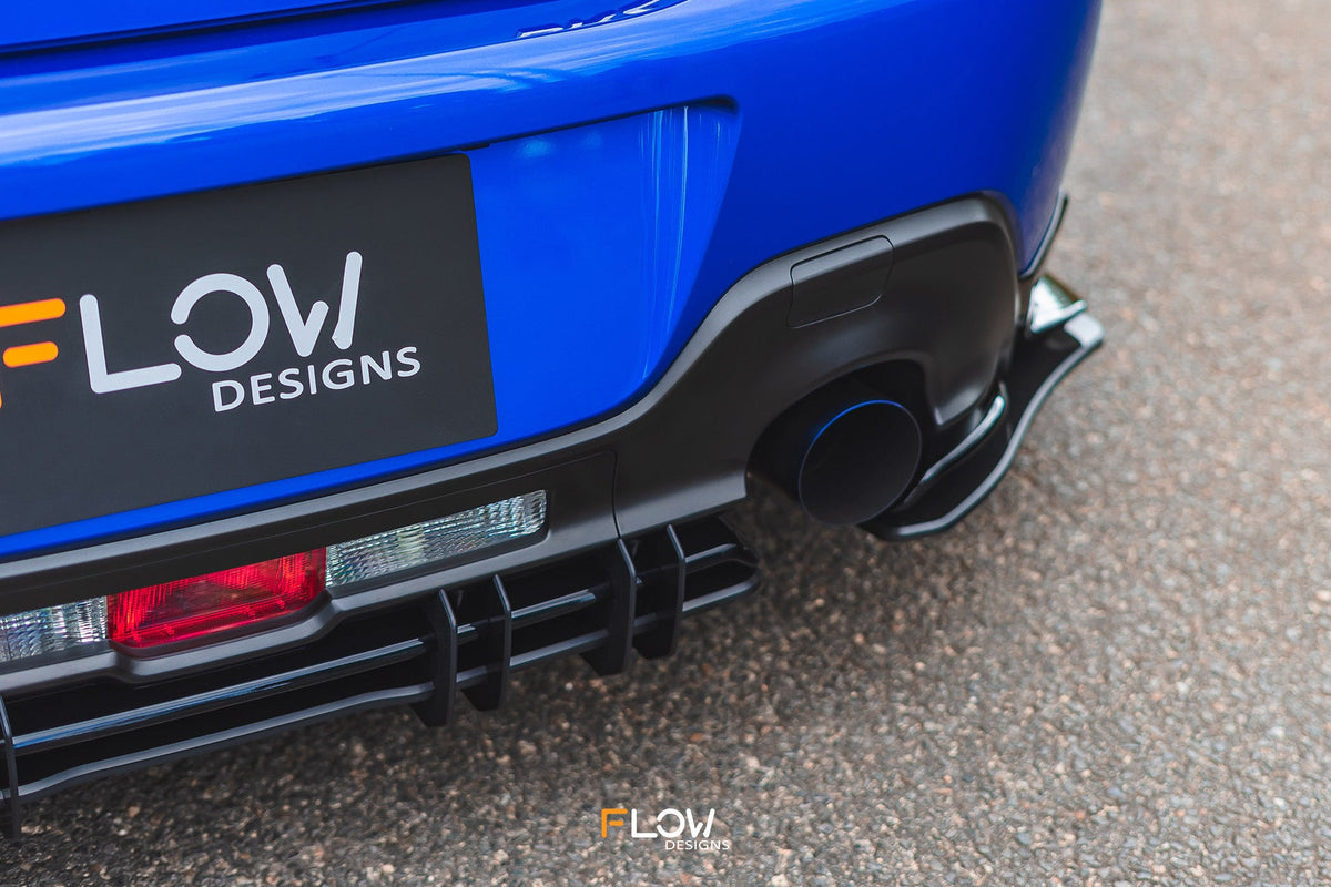 Flow Designs - ZD8 BRZ STI Rear Spats (GLOSS; Pair)