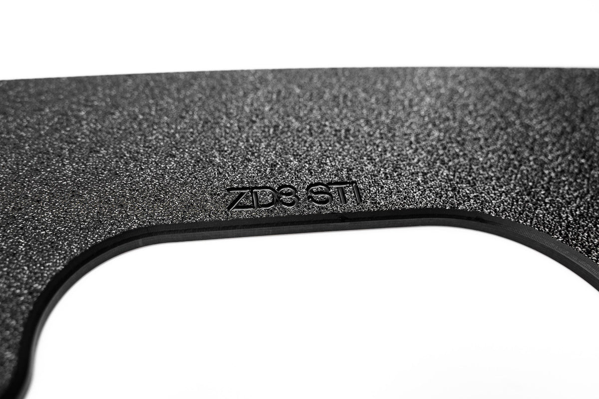Flow Designs - ZD8 BRZ STI Front Lip Splitter Extensions (Pair)
