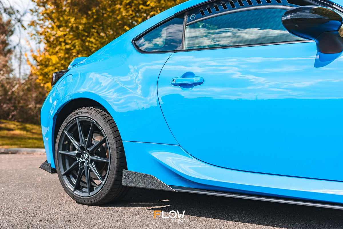 Flow Designs - ZN8 GR86 Side Skirt Splitter Winglets (Pair)