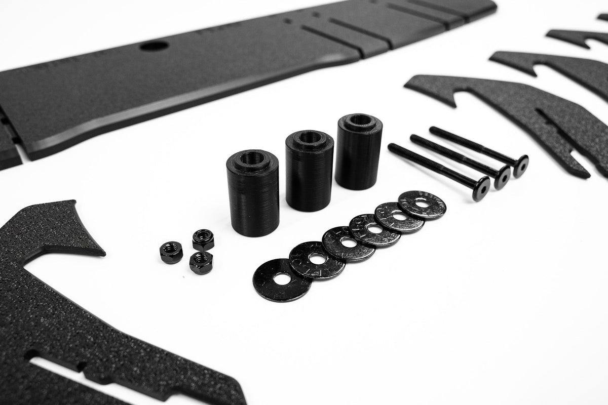 Flow Designs - ZD8 BRZ STI Flow-Lock Rear Diffuser (TEXTURED)