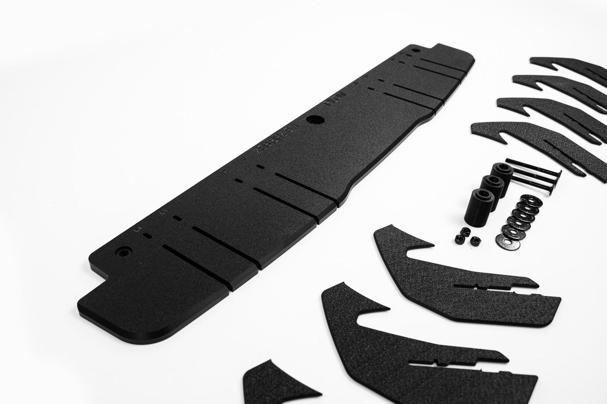 Flow Designs - ZD8 BRZ STI Flow-Lock Rear Diffuser (TEXTURED)