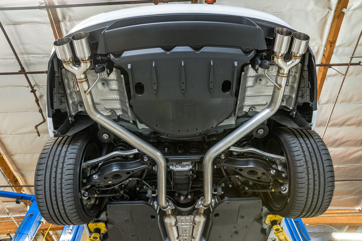 Remark 2017+ Lexus IS250/IS350 / 2015+ Lexus RC300/RC350 Axle Back Exhaust w/SS Double Wall Tip - RO-TTE3-D