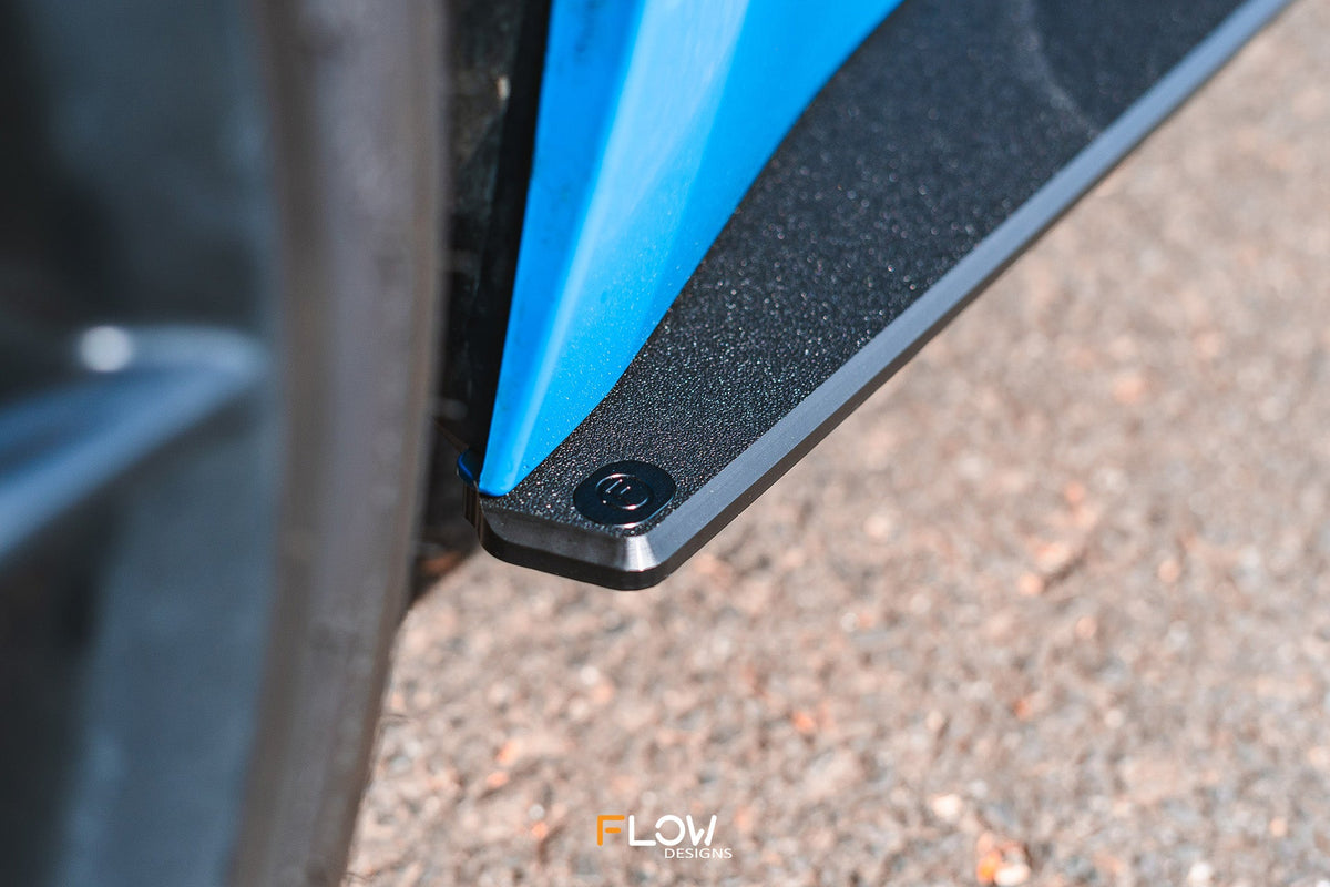 Flow Designs - ZN8 GR86 Side Skirt Splitters (TEXTURED: Pair)