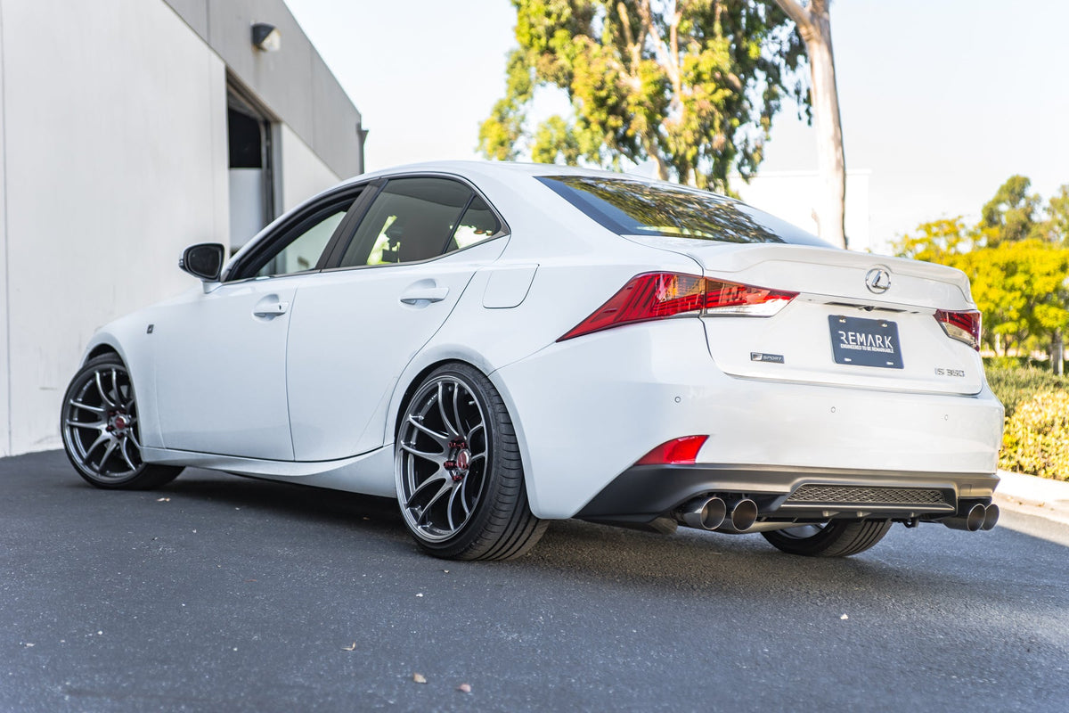Remark 2017+ Lexus IS250/IS350 / 2015+ Lexus RC300/RC350 Axle Back Exhaust w/SS Double Wall Tip - RO-TTE3-D