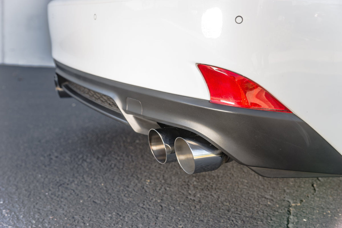 Remark 2017+ Lexus IS250/IS350 / 2015+ Lexus RC300/RC350 Axle Back Exhaust w/SS Double Wall Tip - RO-TTE3-D