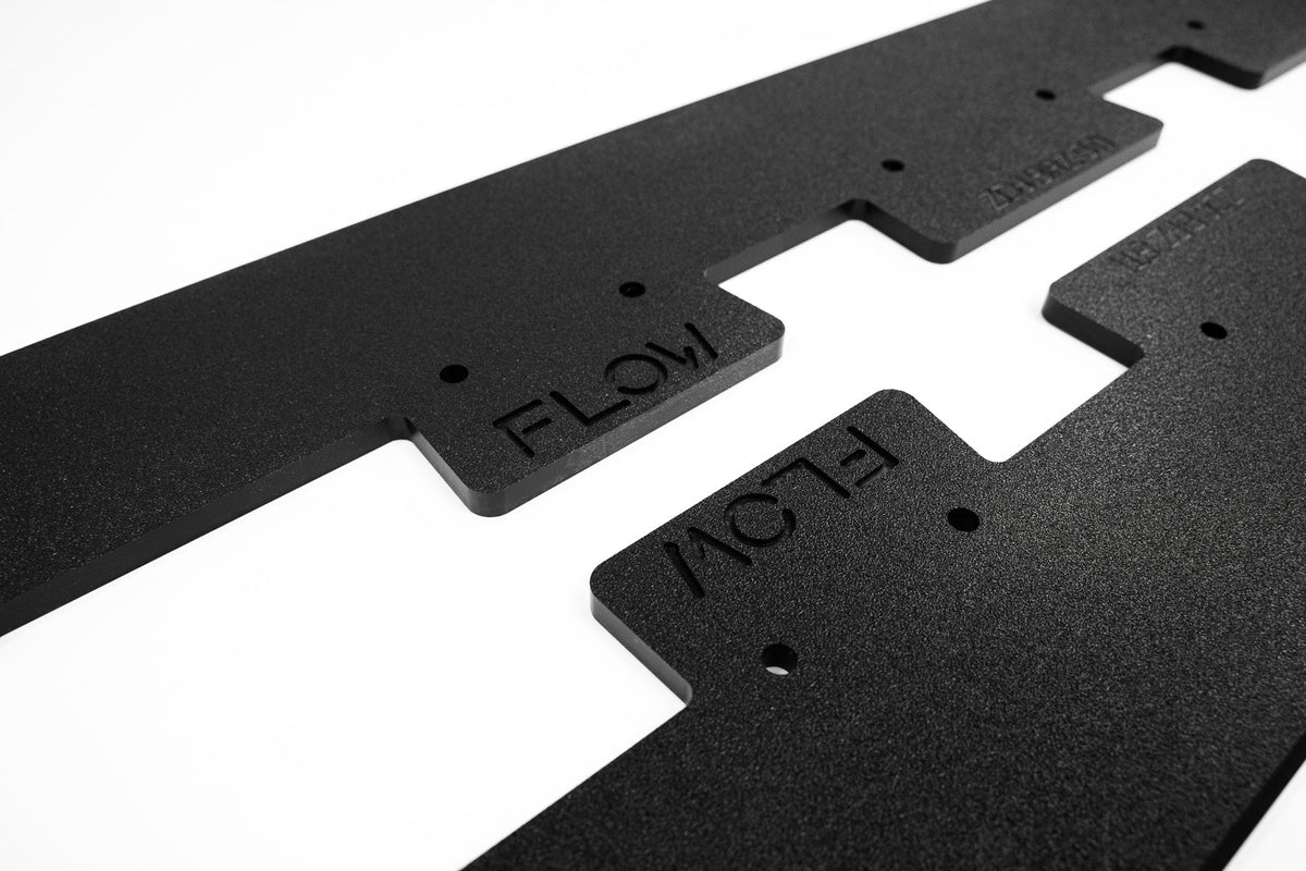 Flow Designs - ZD8 BRZ STI Side Skirt Splitters (TEXTURED: Pair)