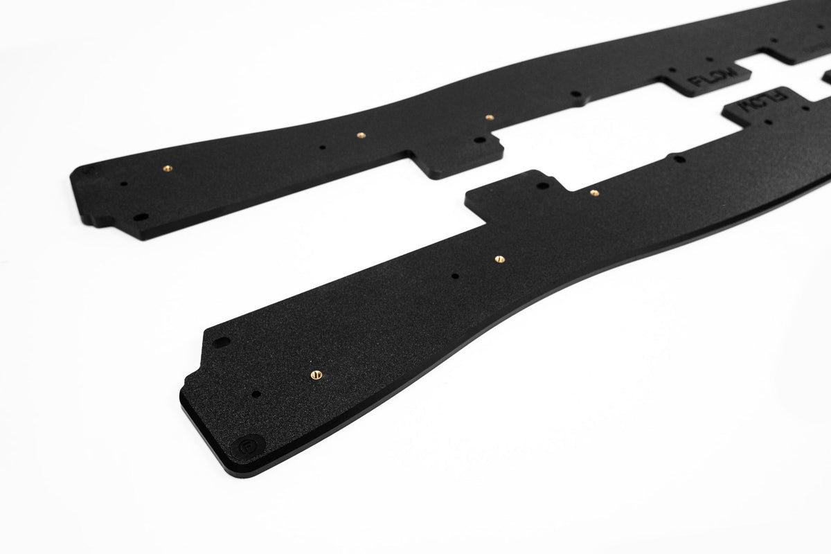 Flow Designs - ZD8 BRZ STI Side Skirt Splitters (TEXTURED: Pair)
