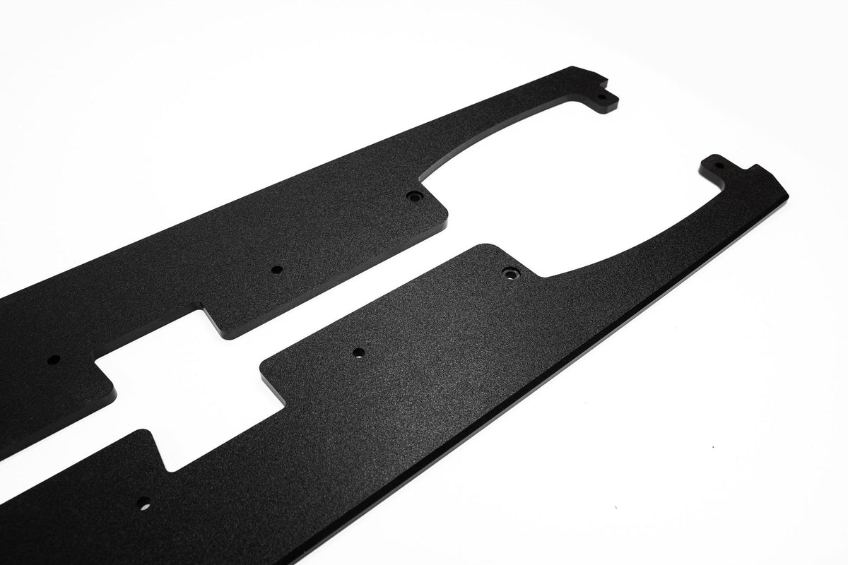Flow Designs - ZD8 BRZ STI Side Skirt Splitters (TEXTURED: Pair)