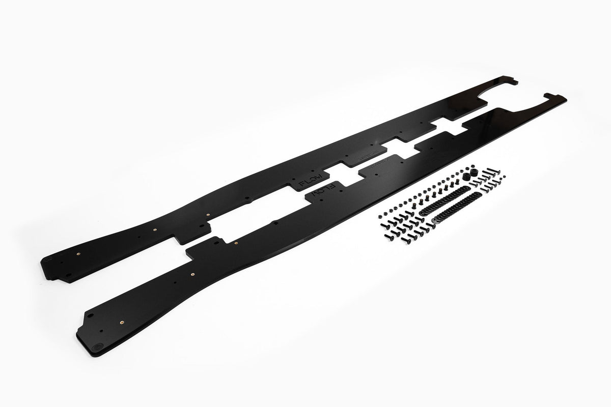 Flow Designs - ZD8 BRZ STI Side Skirt Splitters (GLOSS: Pair)