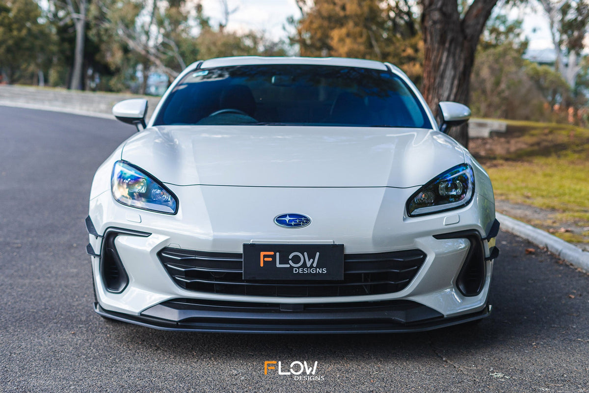 Flow Designs - ZD8 BRZ Front Bumper Canards