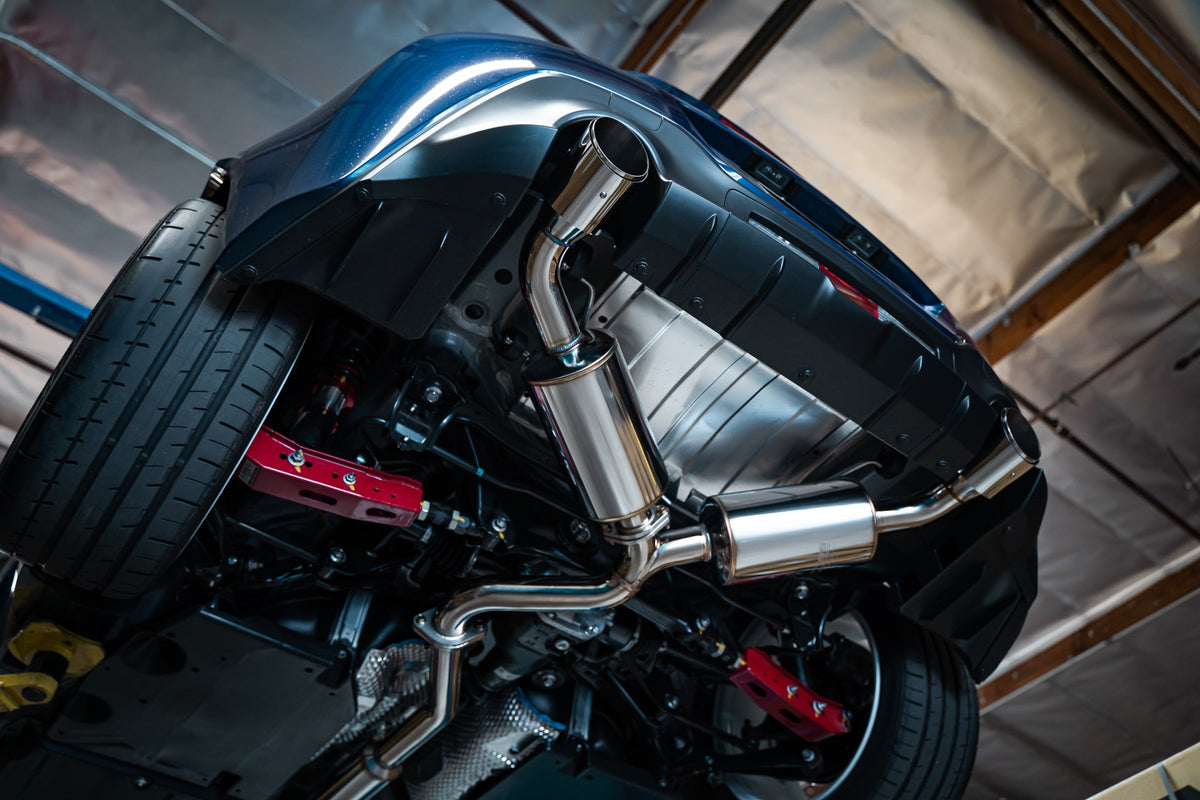 REMARK Elite Spec CatBack Exhaust, Toyota GR86 / Subaru BRZ 2022+, Stainless Steel Tip Cover - RK-C2063T-04