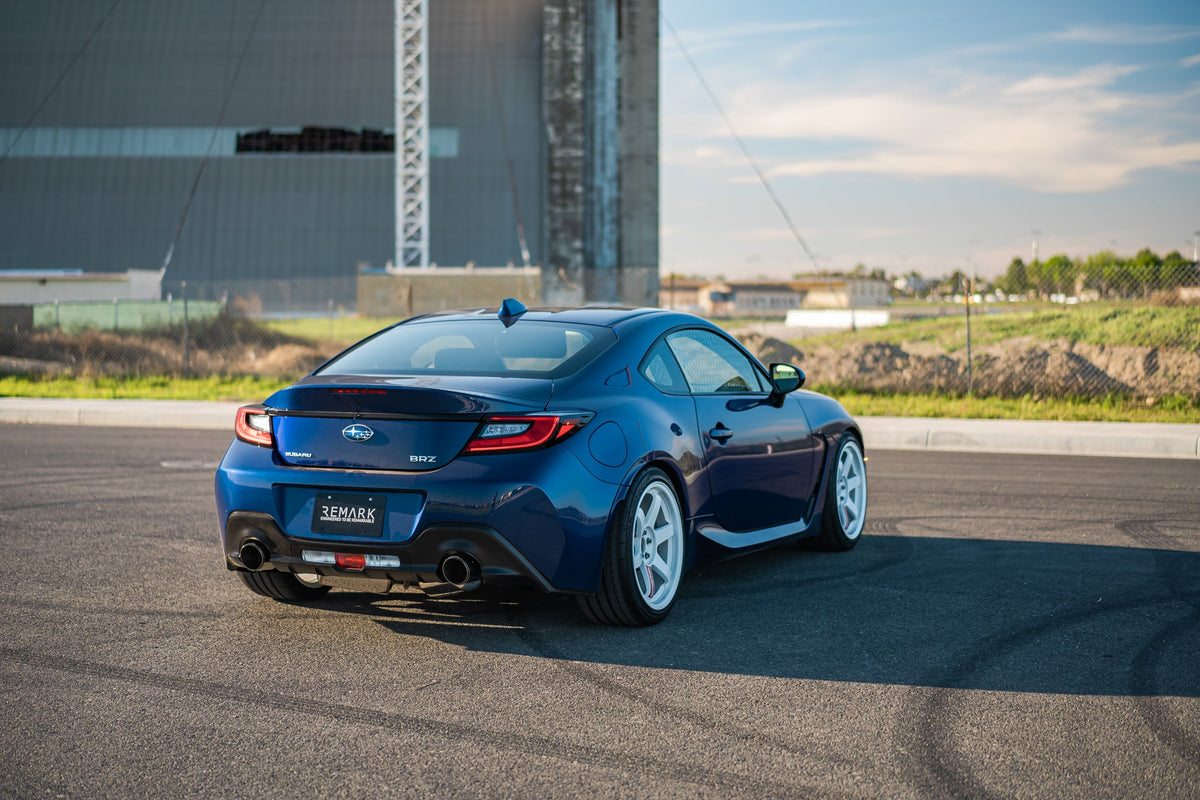 REMARK Elite Spec CatBack Exhaust, Toyota GR86 / Subaru BRZ 2022+, Stainless Steel Tip Cover - RK-C2063T-04