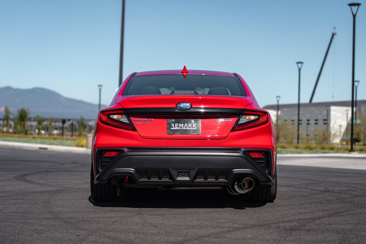 Remark 2022+ Subaru WRX (VB) R1-Spec Catback Exhaust - Stainless - RK-C1076S-03