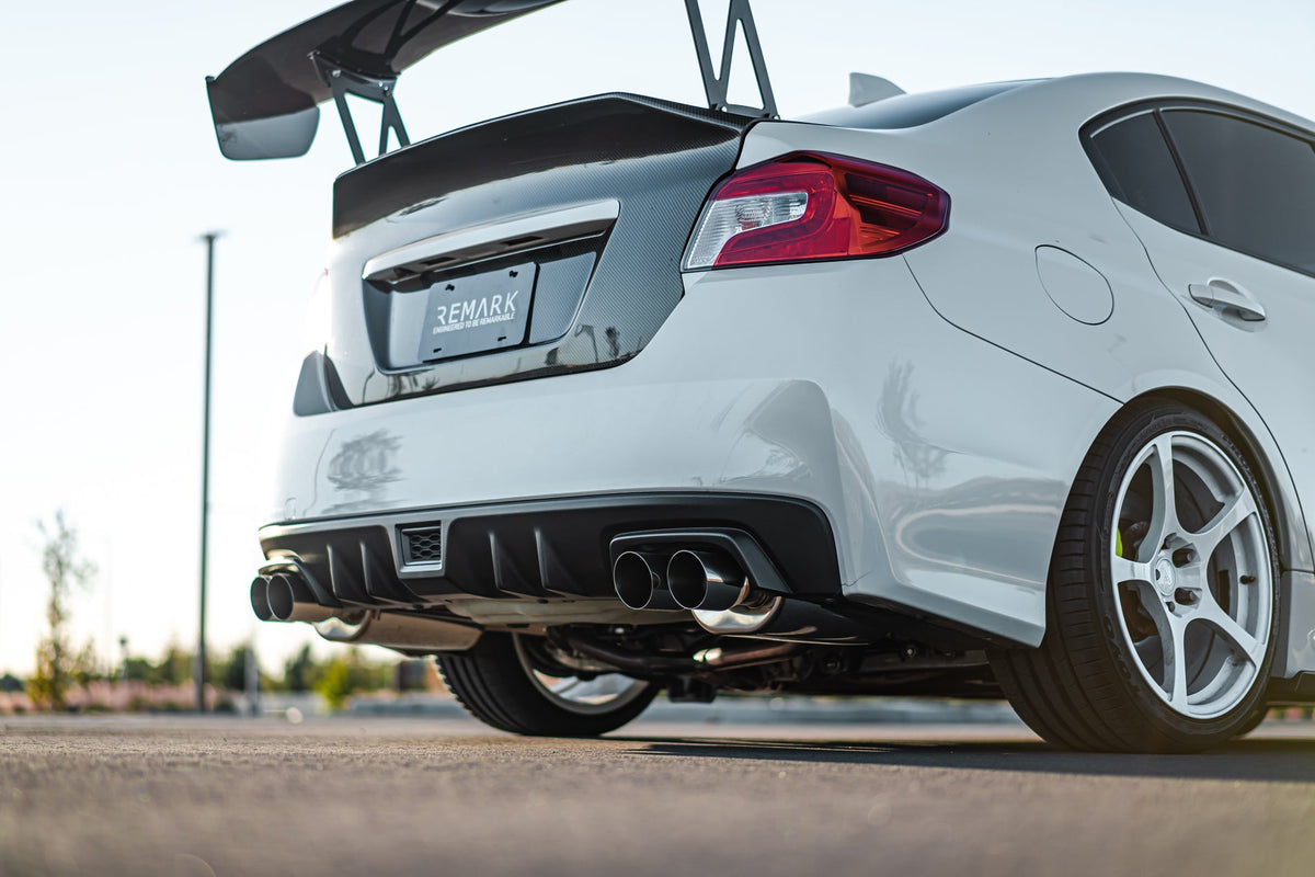 Remark 15-21 Subaru WRX/STI VA Axle Back Exhaust w/Stainless Steel Dual Wall Tip - RO-TSVA-DM