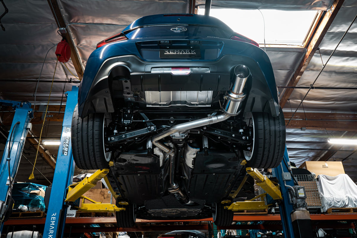Remark 2022+ Toyota GR86 / Subaru BRZ Burnt Titanium Catback Exhaust System - RK-C1063T-04T