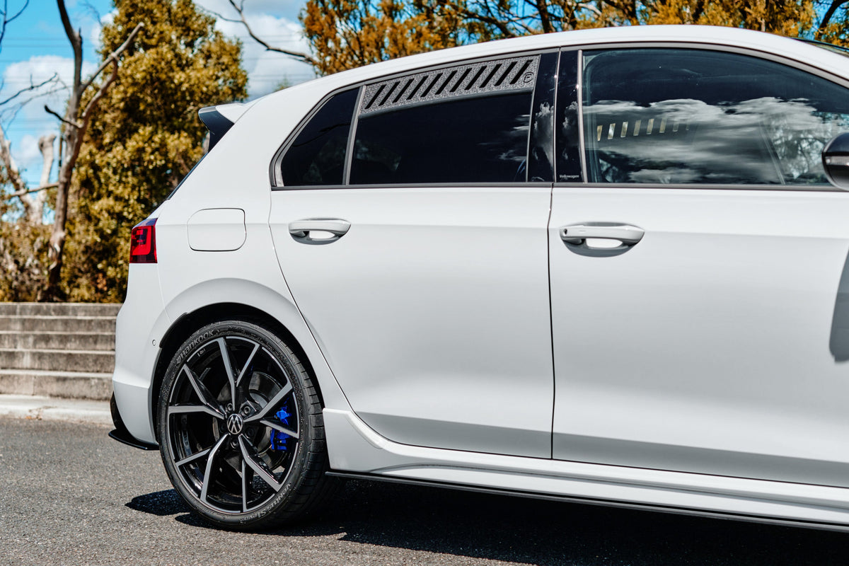 Flow Designs - MK8 Golf R Side Skirt Splitters (Pair)