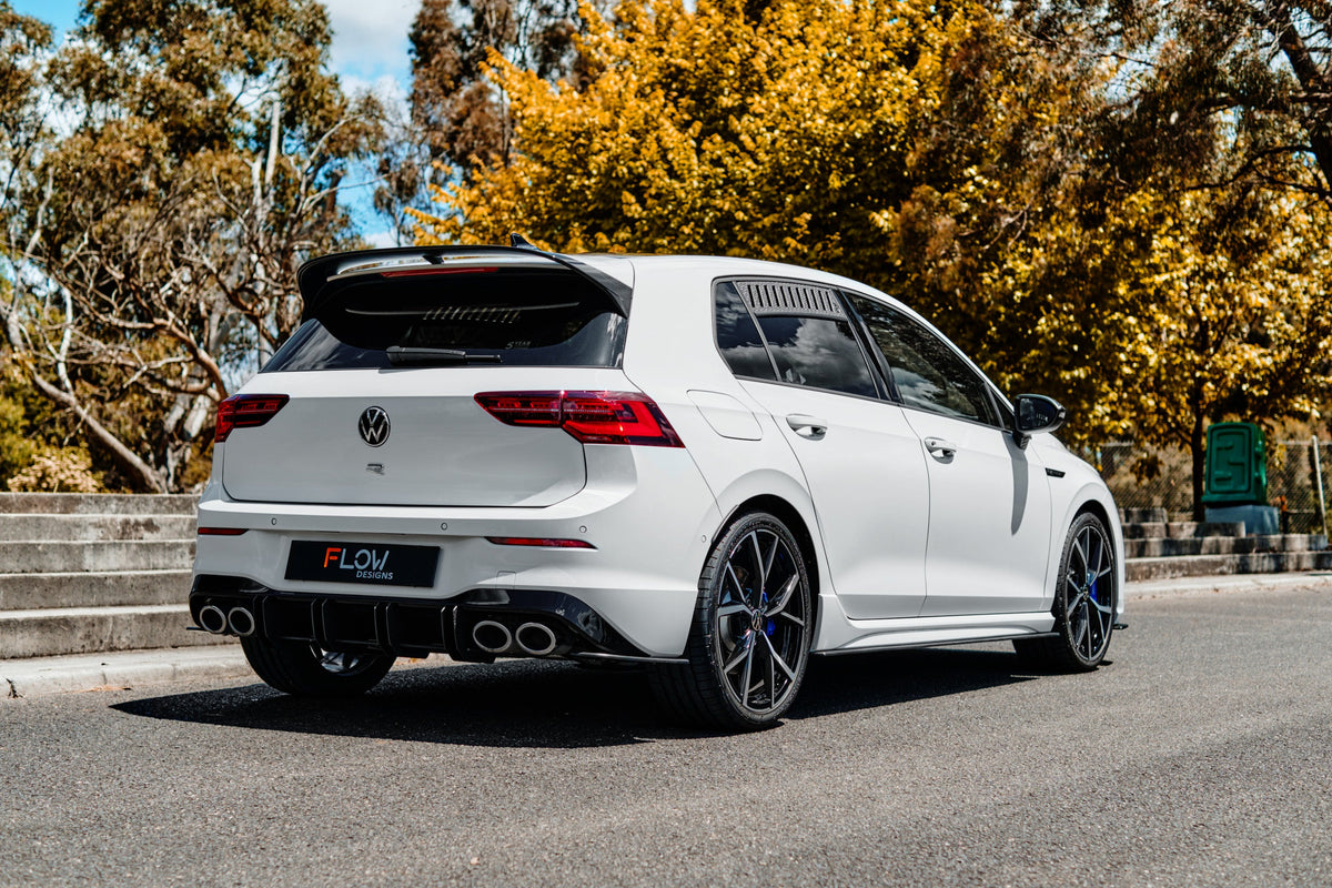 Flow Designs - MK8 Golf R Side Skirt Splitters (Pair)