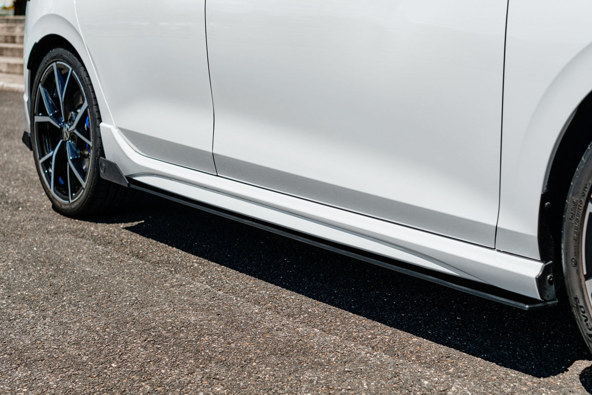 Flow Designs - MK8 Golf R Side Skirt Splitters (Pair)