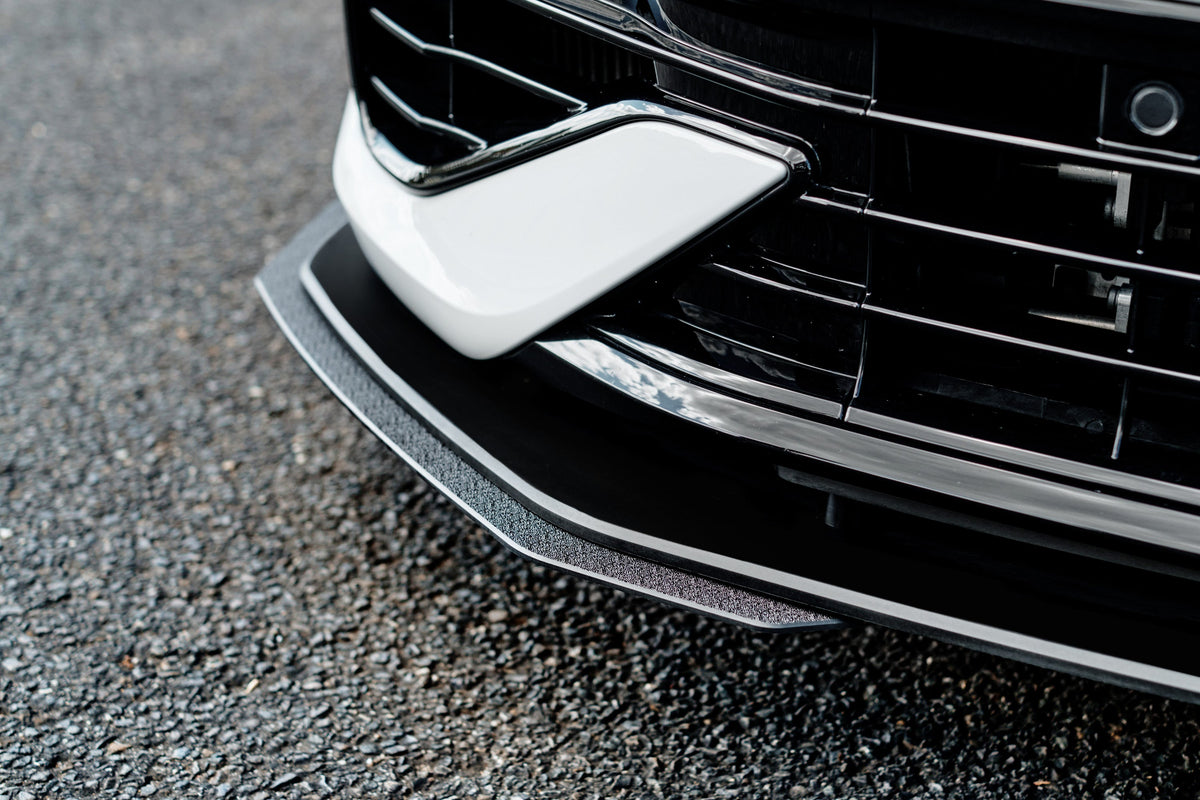 Flow Designs - MK8 Golf R Chassis Mounted Front Lip Splitter