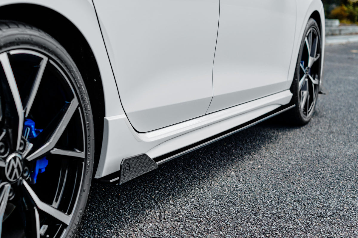 Flow Designs - MK8 Golf R Side Skirt Splitters (Pair)